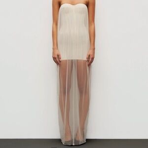Heiress Beverly Hills sheer corset dress